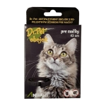 Obojok Dr.Pet pre mačky 43 cm antiparazitárny BIELY s repelentným účinkom (tick and flea repellent collar for cats)