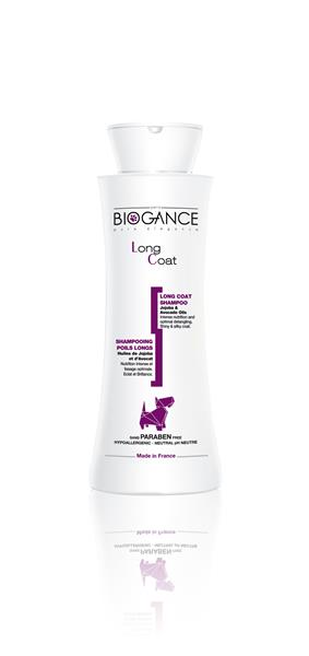 OBC009437-1406218327 Šampón BIOGANCE Long Coat 250 ml (dlhosrsté plemená) – Obrázok 1