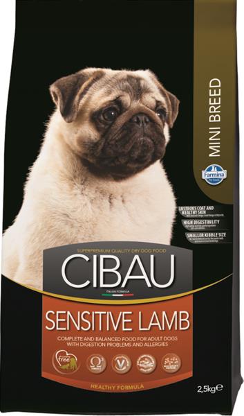 OBC010002-1423740291 Farmina MO SP CIBAU dog adult mini, sensitive lamb 2,5 kg – Obrázok 1