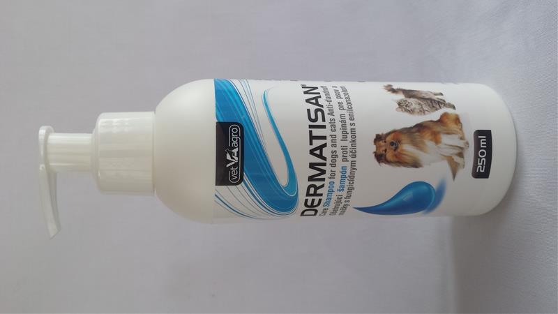 OBC010679-1447330259 Šampón Dermatisan proti lupinám 250 ml – Obrázok 1