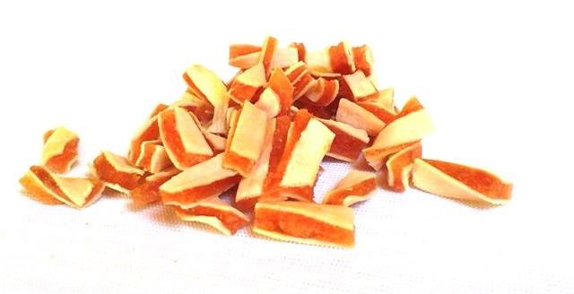 OBC012325-1455716370 Pamlsok Salač Sendvič (rezy) kura treska mini 100 g – Obrázok 1