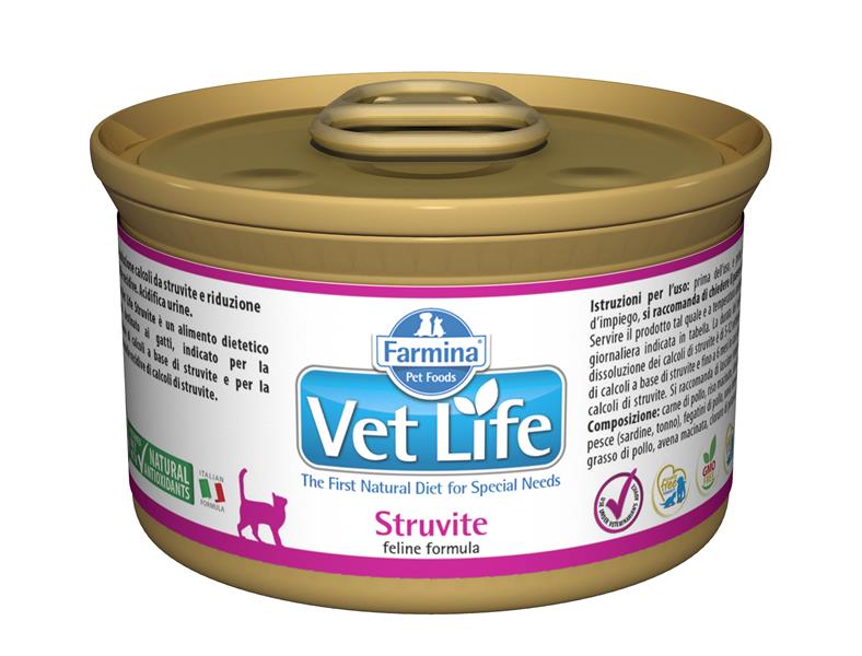 OBC012728-1463383868 Farmina Vet Life cat struvite konzerva 85 g – Obrázok 1