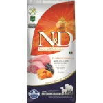 Farmina N&D dog PUMPKIN (GF) adult medium & maxi, lamb & blueberry 12 kg