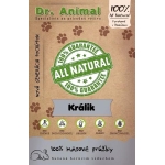 Pamlsok Dr. Animal králik mäs. prúžky 80g