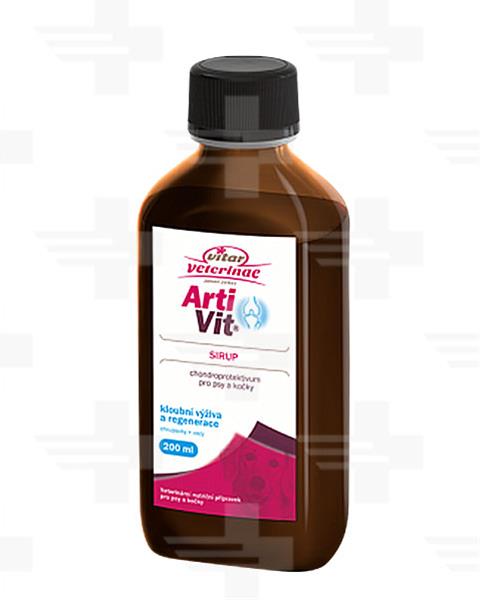 OBC016927-1531814795 VITAR Veterinae Artivit Sirup 200ml – Obrázok 1