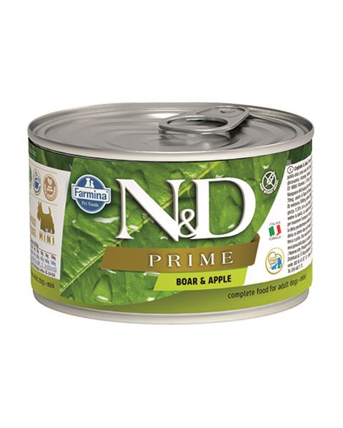 OBC016976-1566891626 Farmina N&D dog PRIME boar & apple konzerva 140 g – Obrázok 1