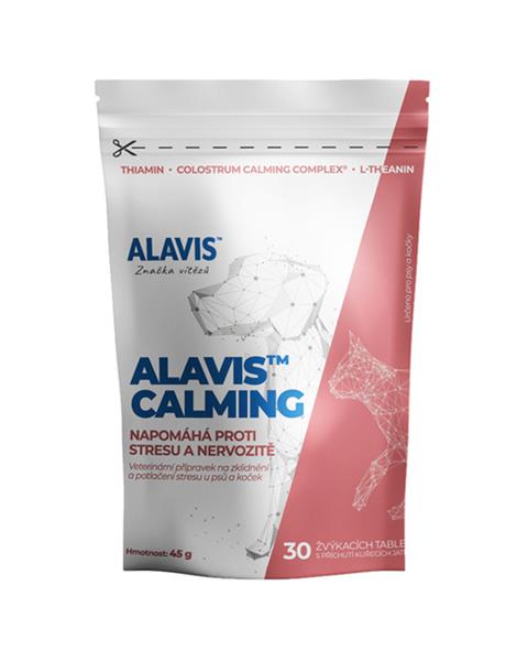 OBC018839-1698917793 ALAVIS Calming Extra silný pre psov 96 g/30 žuvacích tabliet – Obrázok 1