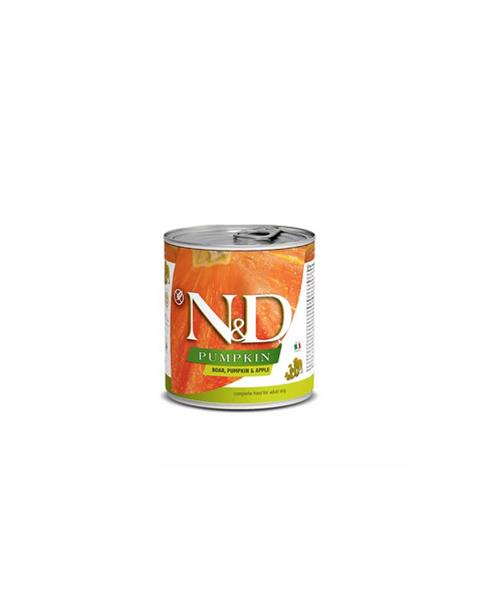 OBC019552-1659094601 Farmina N&D dog PUMPKIN & boar & apple konzerva 285 g – Obrázok 1