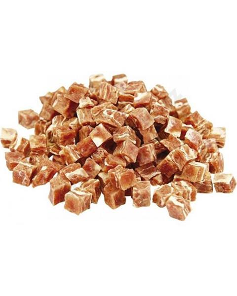 OBC020794-1629706416 Pamlsok Salač Kocky kačacie s treskou malé 100 g – Obrázok 1