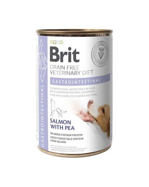 OBC021110-1633685141 Brit Veterinary Diets GF dog Gastrointestinal 400 g konzerva – Obrázok 1