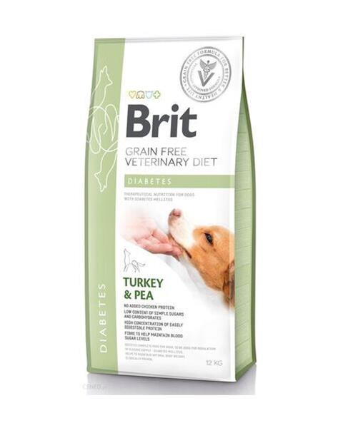 OBC021118-1633684984 Brit Veterinary Diets GF dog Diabetes 12 kg – Obrázok 1