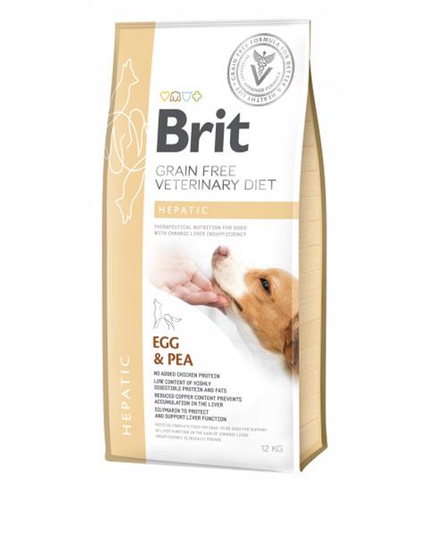 OBC021127-1633687046 Brit Veterinary Diets GF dog Hepatic 12 kg – Obrázok 1