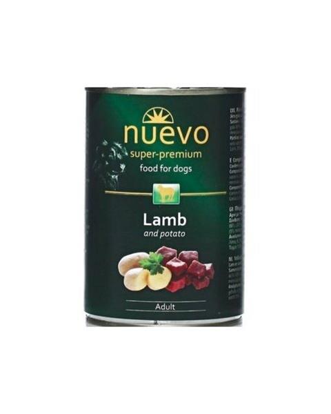 OBC021969-1651052466 NUEVO dog Adult Lamb & Potato bal. 6 x 400 g konzerva – Obrázok 1