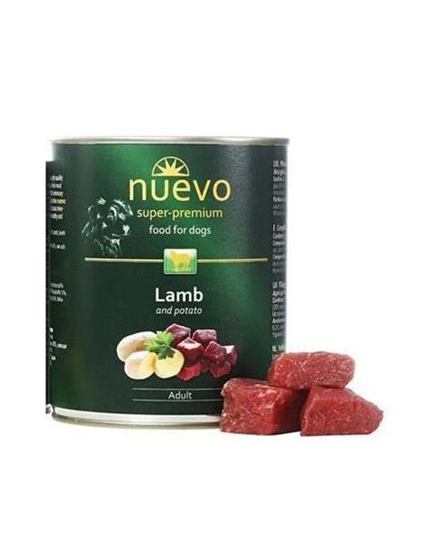 OBC021970-1651051302 NUEVO dog Adult Lamb & Potato bal. 6 x 800 g konzerva – Obrázok 1