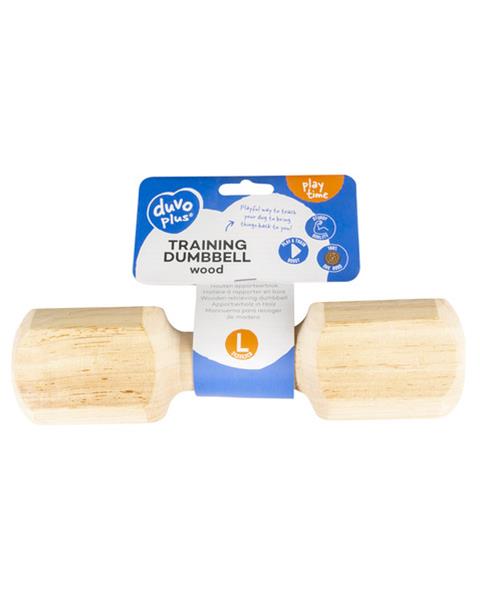 OBC023395-1680509024 Hračka DUVO+ Činka drevená na aportovanie L - 24,5x6,5x6,5cm - 475g – Obrázok 1