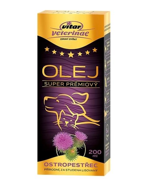 OBC023909-1692771770 Olej ostropestrecový VITAR Veterinae 200 ml – Obrázok 1
