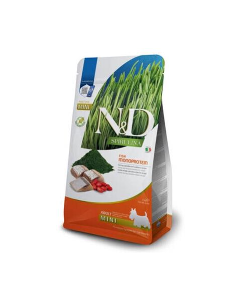 OBC024159-1703071566 Farmina N&D dog SPIRULINA (GF) adult mini herring 2 kg – Obrázok 1