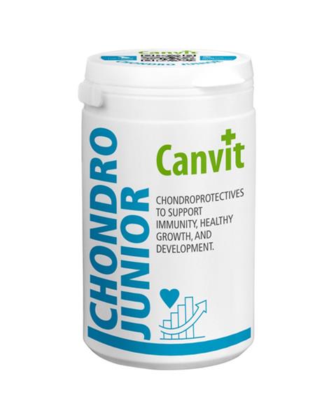 OBC024361-1709241978 Canvit Chondro Junior pre psy 230 tbl. 230 g – Obrázok 1