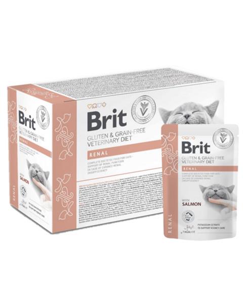 OBC024511-1710918712 Brit VD Gluten & Grain-Free Cat Fillets in Gravy Renal 12 x 85 g kapsičky – Obrázok 1