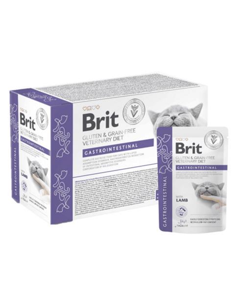OBC024512-1710918343 Brit VD Gluten & Grain-Free Cat Fillets in Gravy Gastrointestinal 12 x 85 g kapsičky – Obrázok 1