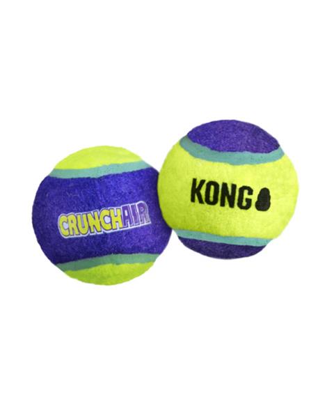 OBC024938-1722242948 Hračka Kong Dog CrunchAir lopta, guma prírodná M (3ks/bal.) – Obrázok 1