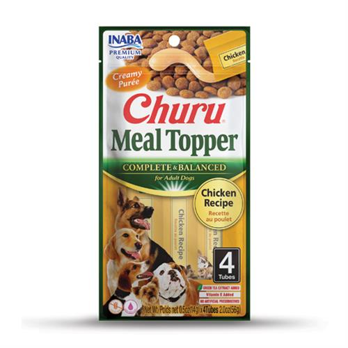 OBC025082-1722334094 Inaba Churu Meal Topper dog Kura 4 tuby 56 g – Obrázok 1