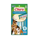 Pamlsok Inaba Churu Pyré dog Kura so syrom 4 tuby 56 g