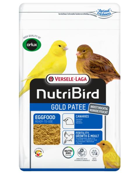 OBC025759-1740749484 VL Orlux NutriBird Gold Patee Canaries 1kg – Obrázok 1