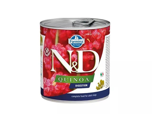 OBC026359-1762173770 Farmina N&D dog QUINOA senior lamb konzerva 140 g – Obrázok 1