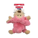 Hračka Kong Dog Cozie Pastels zvieratko s pískatkom M polyester