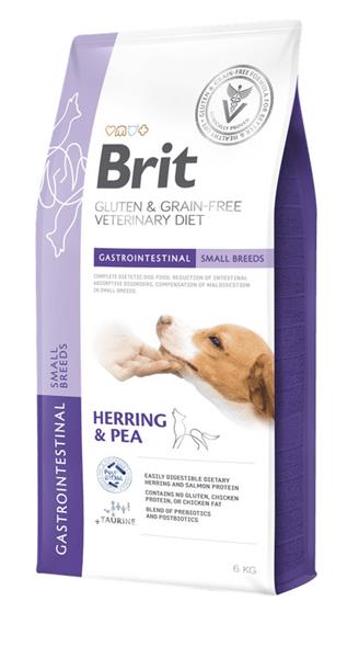 OBC027102-1775720441 Brit Veterinary Diets GF dog Gastrointestinal small breeds 6 kg – Obrázok 1