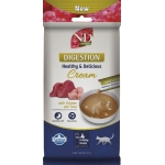 Pamlsok Farmina Creamy N&D Quinoa Cat Digestion with Chicken & Tuna Adult 60 g