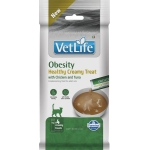 Pamlsok Farmina Creamy Vet Life Cat Obesity with Chicken & Tuna 60 g