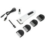 Strihací strojček CLIPPER TR1600 - akumulátorový, čierna/biela