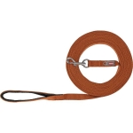 Tracking leash, cotton, M–L: 5 m/20 mm, škorica