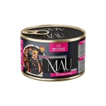 MAU konzerva Paté & Filet Sterilised Goose with Rabbit and Raspberries 185 g