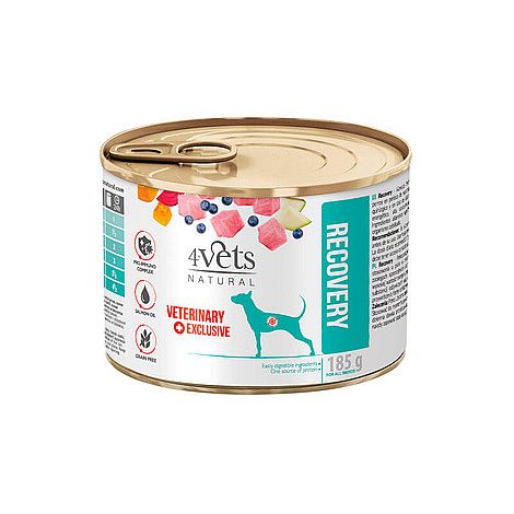 b1bf236d367c0209b06f9cb94b4cb8e8d4155e34 4Vets dog konzerva 185g - recovery – Obrázok 1