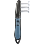 Fur detangler, serrated edge, plastic/metal, 19 cm