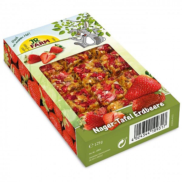 bbf423f39067cd25b9c792dffceed5e70a5d001e JR FARM jahodová tablička 125g – Obrázok 1