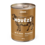 Konzerva LOUIE hovädzie s ryžou 400g pre psov