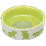 Bowl, hamster motif, ceramic, 80 ml/ø 8 cm