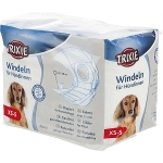 Diapers for female dogs, XS–S: 20–28 cm, 12 pcs.