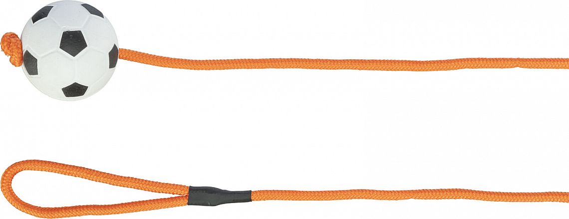 c8ef81b1ab10b8347c52b53620aca37b1ed9754c Football on a rope, floatable, foam rubber, ø 6 cm/1.00 m – Obrázok 1