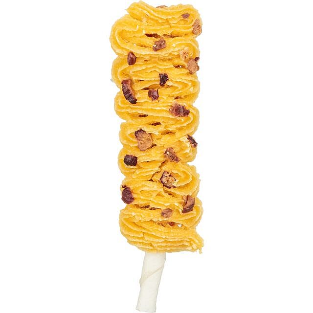 cacfffe3690f8e4bc442b22b783871521515cb03 PREMIO Lolly, lízátko s kuraťom a brusnicami, bulk 12 cm, 30 g – Obrázok 1