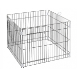 CAGE PEN BLACK DOG TRAINING