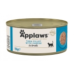 Konzerva APPLAWS Cat Tuna Fillet with Cheese 70g in broth