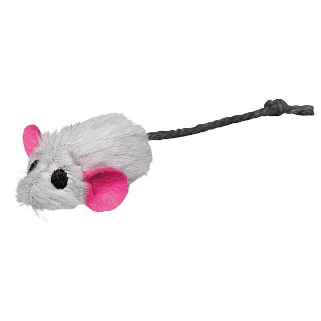 d676abfa1cc5d90dcccab3989a5a0ce99c3faa52 Set of mice with catnip core, plush, catnip, 5 cm, 6 pcs. – Obrázok 1
