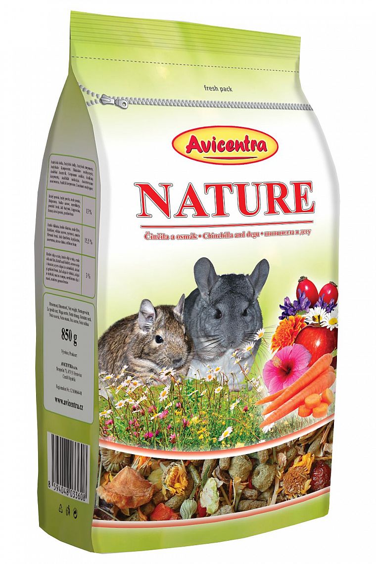 db06b1c69f2de63f4c76e7d69379c6849ce14020 AVC Cincila/Degu NATURE 0.85kg – Obrázok 1