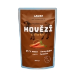 Kapsicka LOUIE hovadzie s mrkvou 300g pre psov