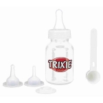 Suckling bottle set, 120 ml, transparent/white